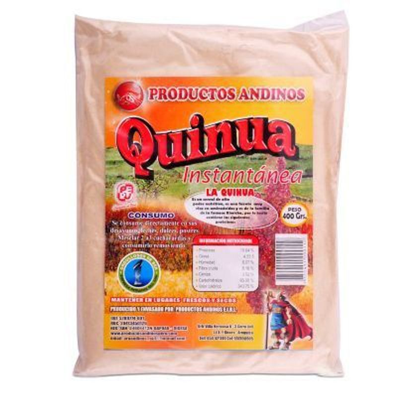 PRODUCTOS ANDINOS - Quinua Instantánea 400 g
