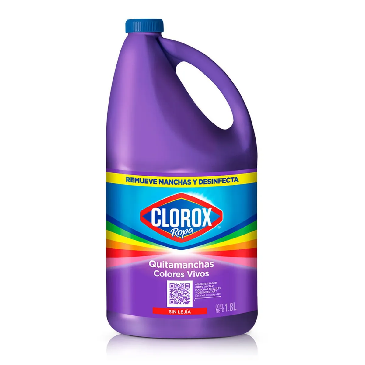 CLOROX - Ultra Quitamanchas Líquido Clorox Ropa Color Botella 1.8 L
