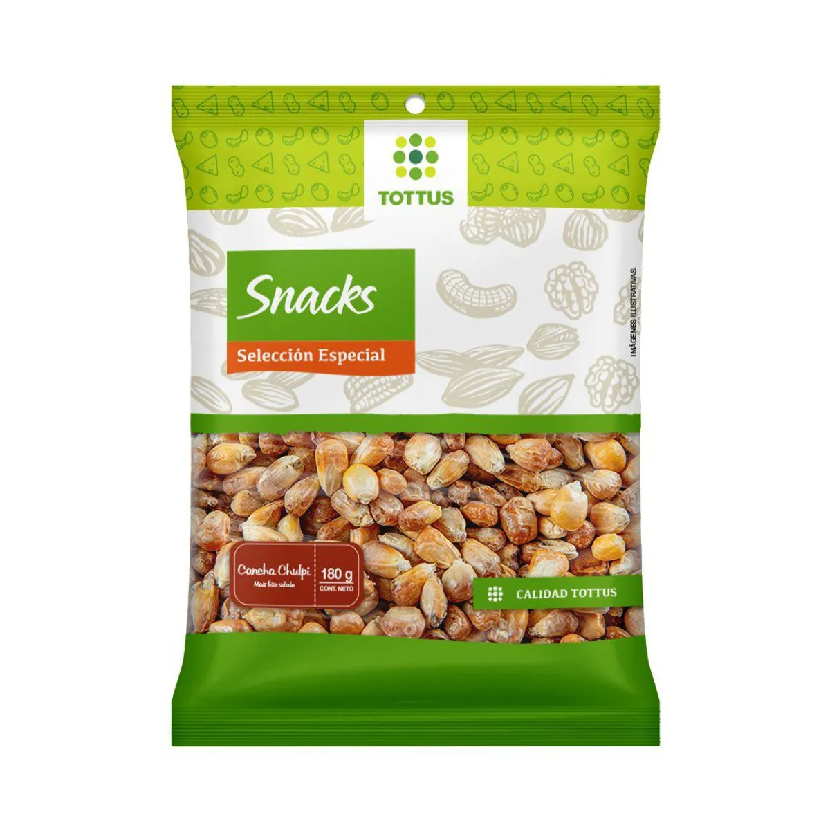 TOTTUS - Cancha Chulpi Tottus Bolsa 180 g