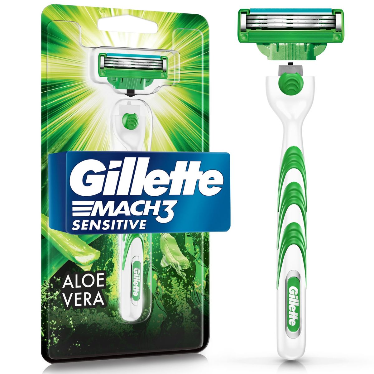 GILLETTE - Máquina de Afeitar Gillette Mach3 Sensitive