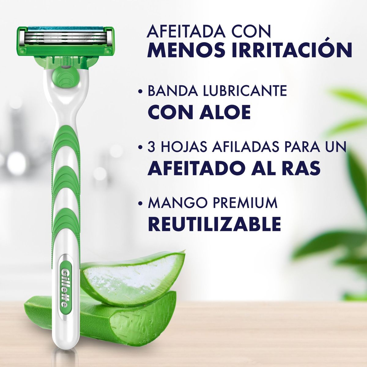 GILLETTE - Máquina de Afeitar Gillette Mach3 Sensitive