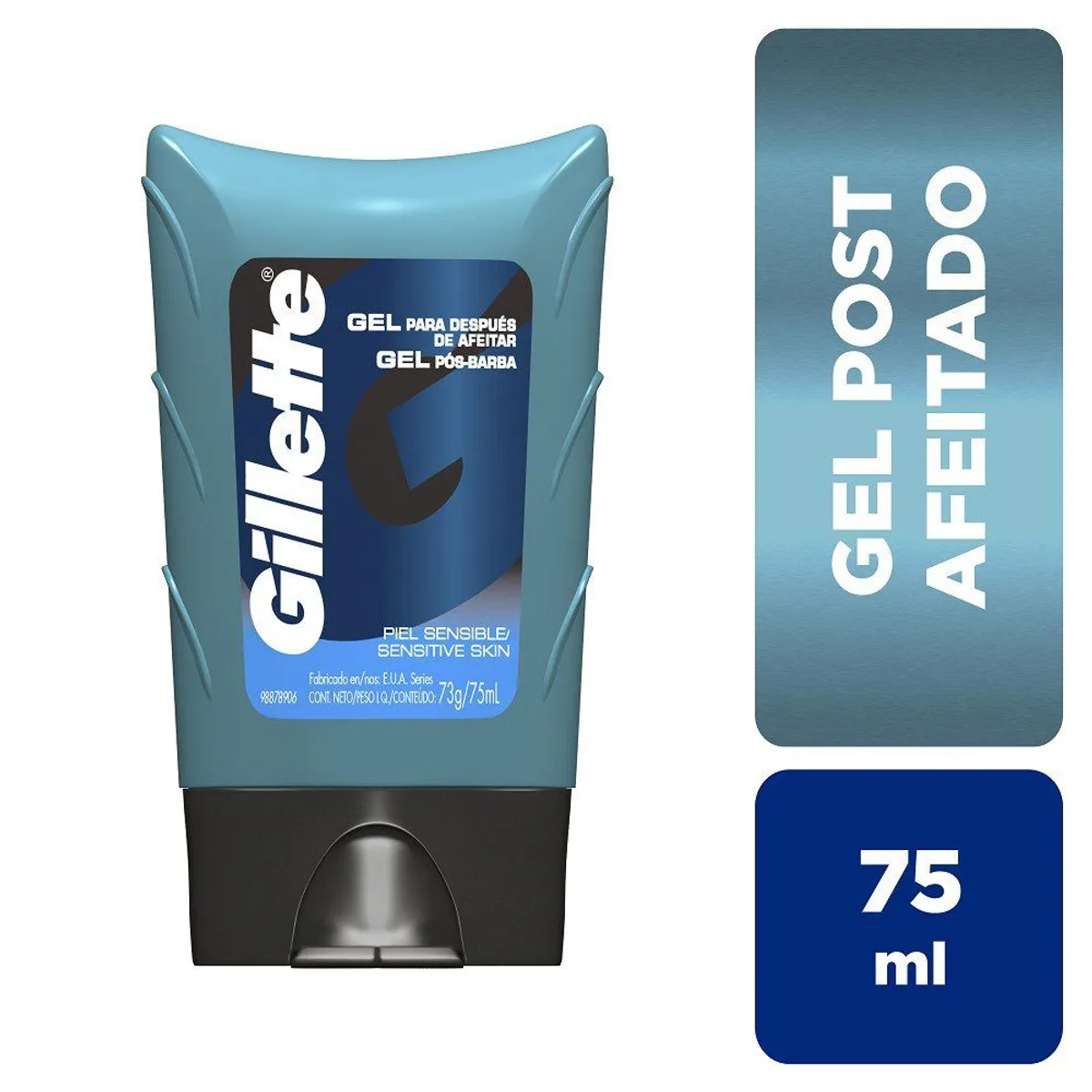 GILLETTE - Gel para Afeitar Gillette Skinguard Piel Sensible Envase 75 mL