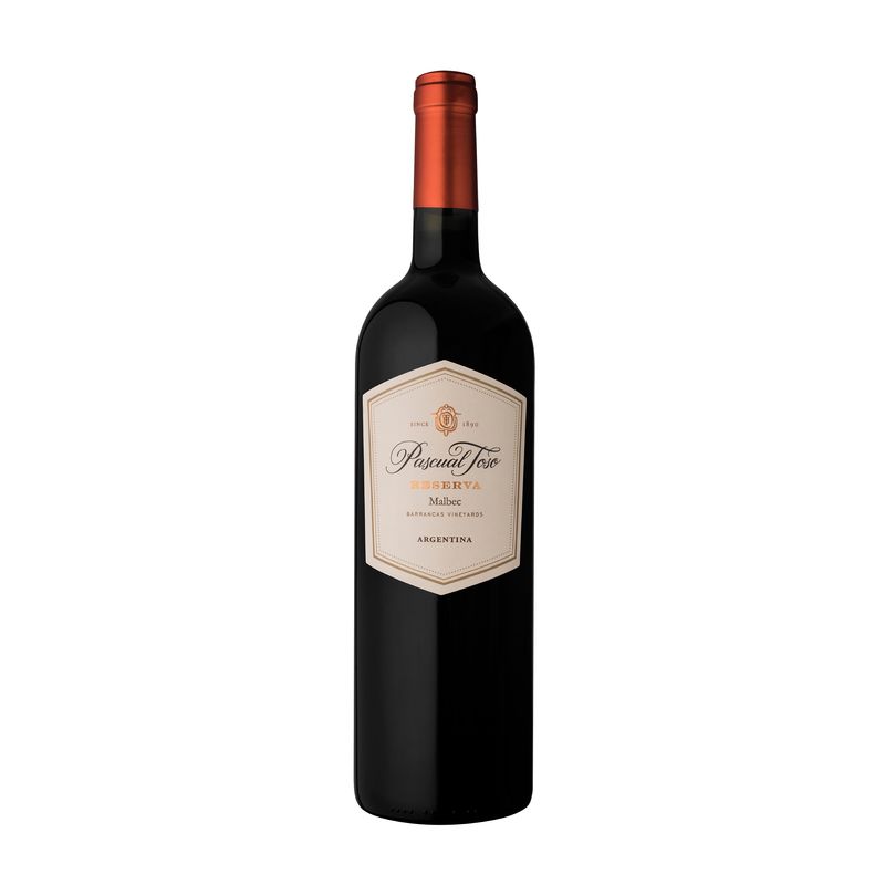 PASCUAL TOSO - Vino Pascual Toso Malbec Reserva Botella 750 mL