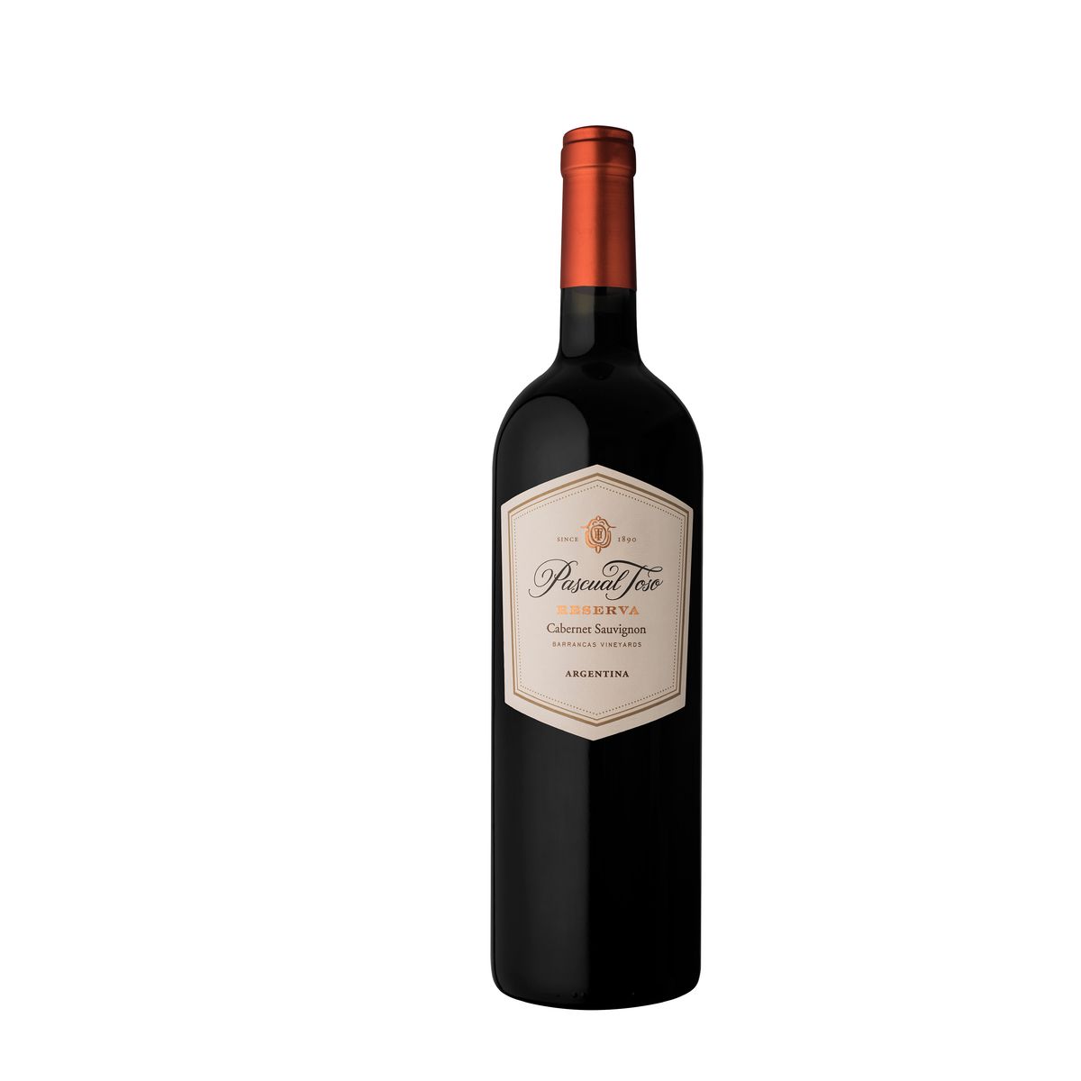 PASCUAL TOSO - Vino Pascual Toso Cabernet Sauvignon Reserva Botella 750 mL