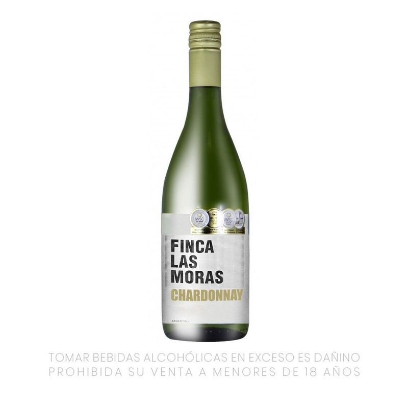 LAS MORAS - Vino Las Moras Chardonnay Botella 750 mL