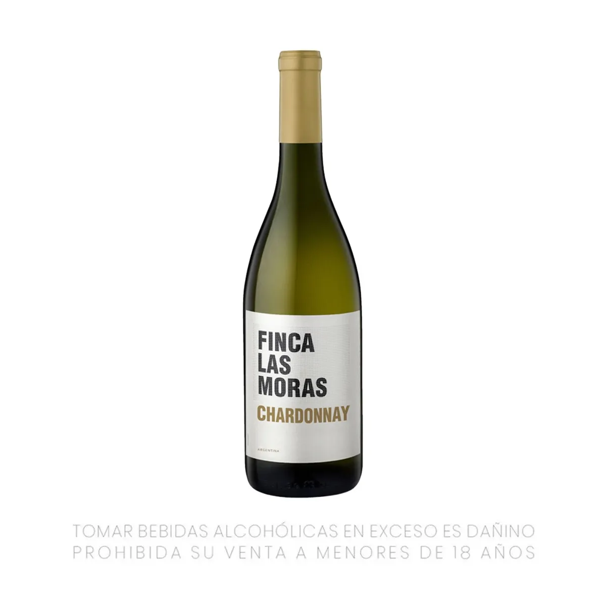 LAS MORAS - Vino Las Moras Chardonnay Botella 750 mL