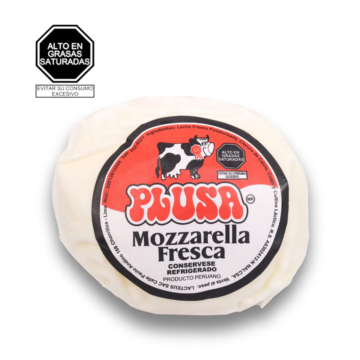 PLUSA - Queso Mozzarella Plusa x Kg