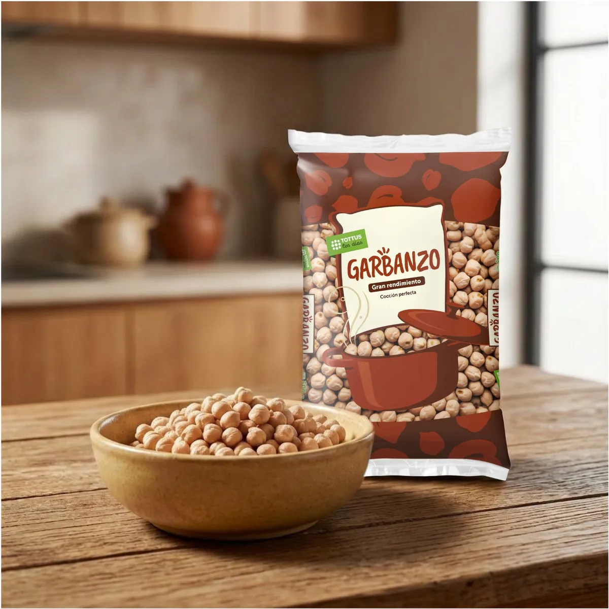 TOTTUS - Garbanzo Tottus Menestra Bolsa 500 g