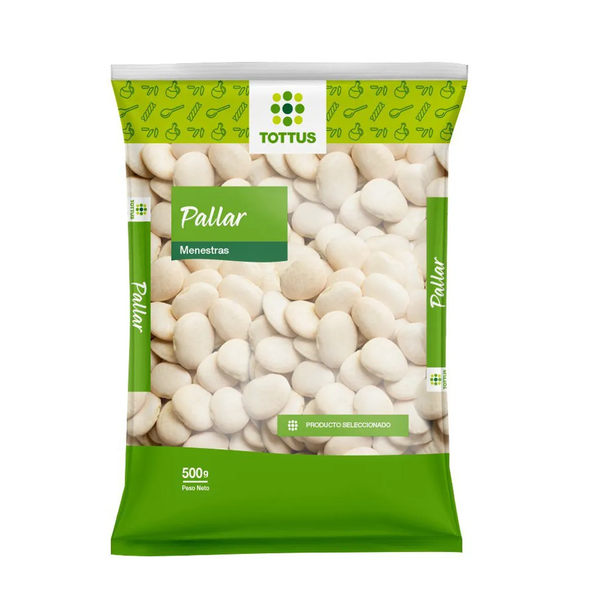 TOTTUS - Pallar Tottus Menestra Bolsa 500 g