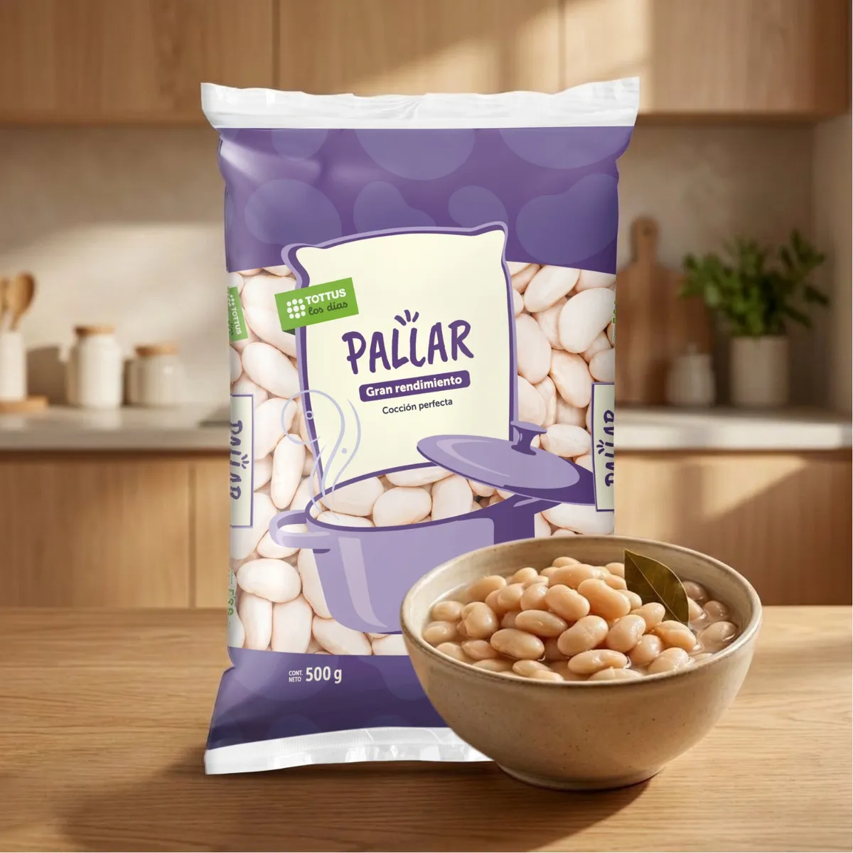 TOTTUS - Pallar Tottus Menestra Bolsa 500 g