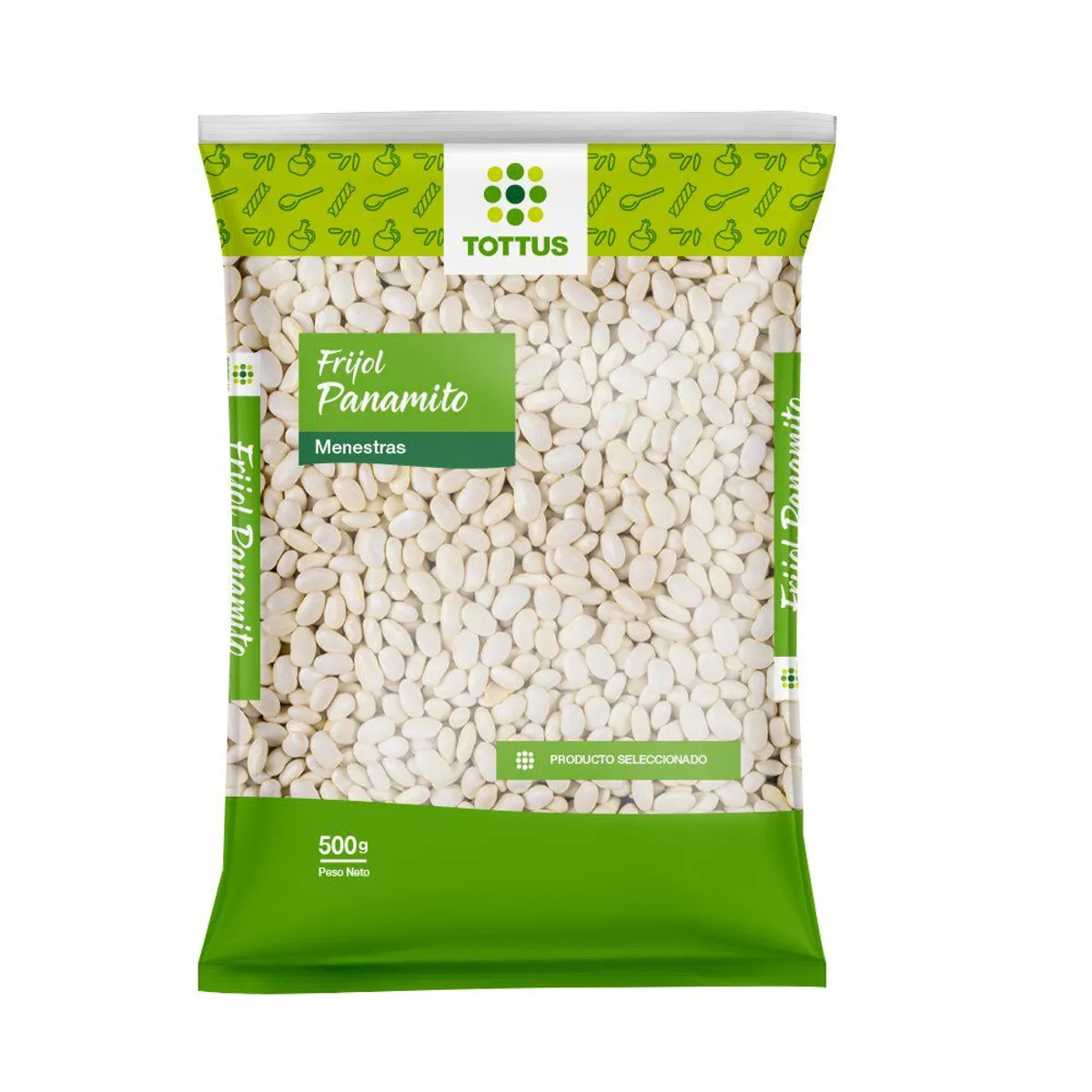 TOTTUS - Frijol Panamito Tottus Menestra Bolsa 500 g