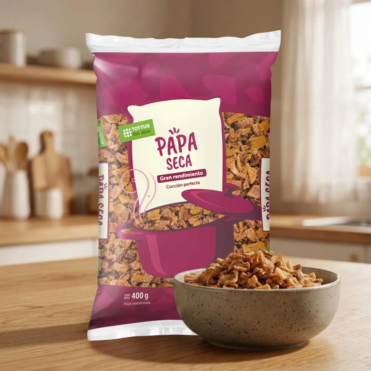 TOTTUS - Papa Seca Tottus Menestra Bolsa 400 g