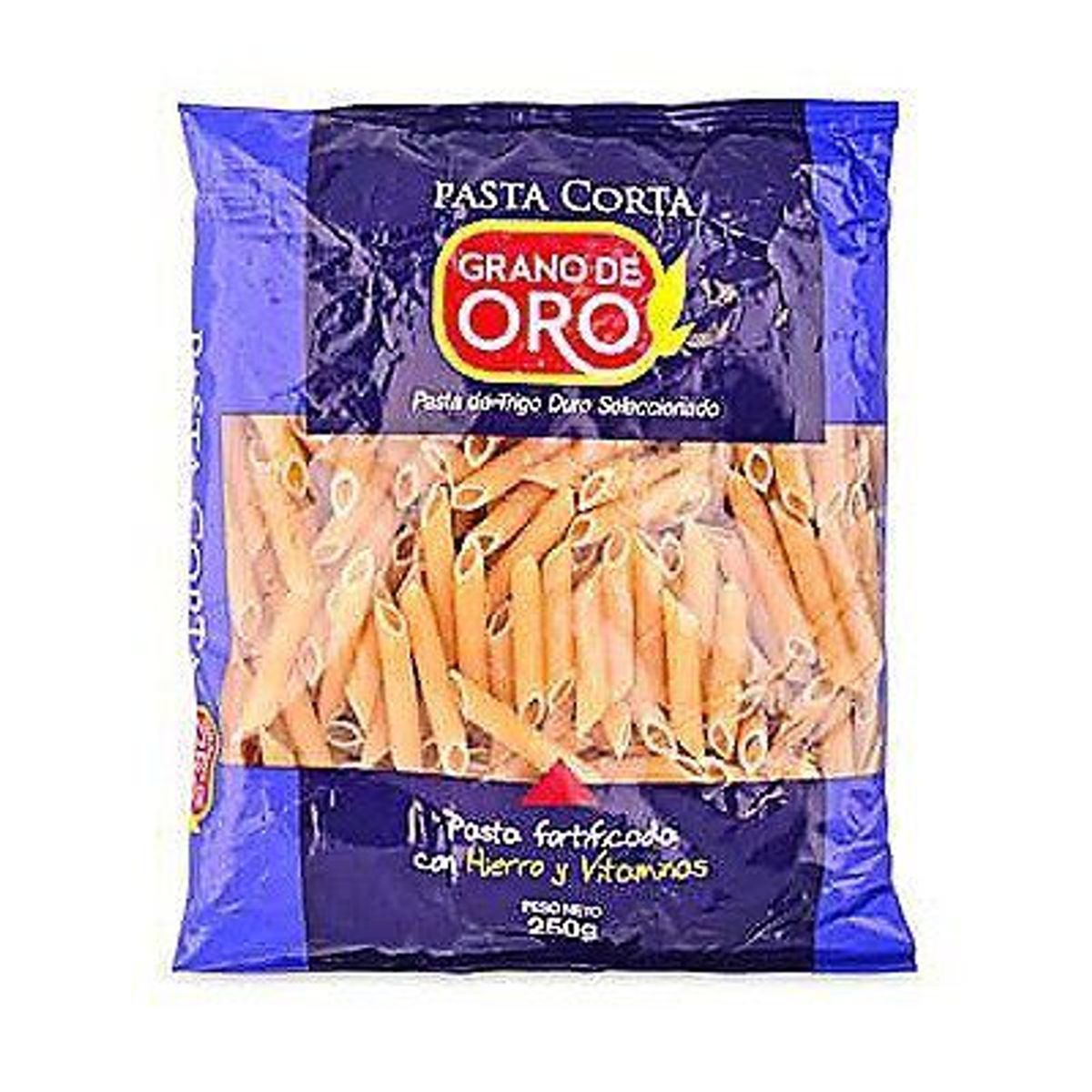 GRANO DE ORO - Fideo Plumilla Grano de Oro Bolsa 250 g