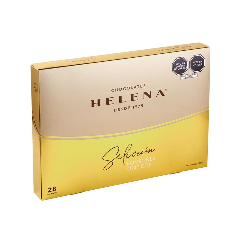 HELENA - Bombones de Chocolate Helena Surtido Caja 28 Und