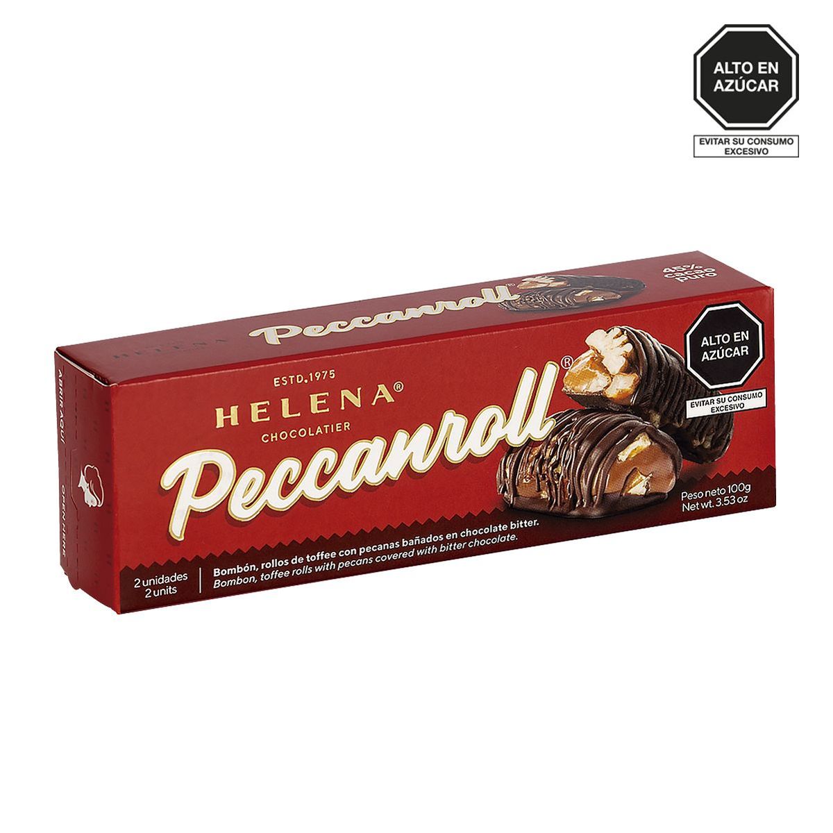 HELENA - Bombones de Toffee Helena con Pecanas Caja 100 g