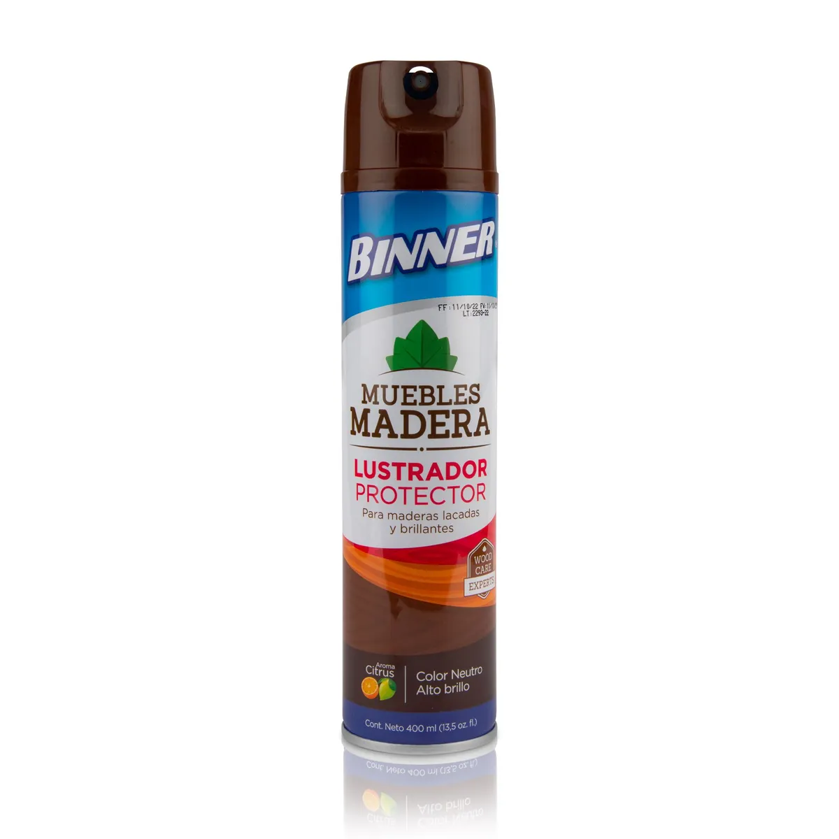 BINNER - Lustrador Protector Binner Muebles de Madera Envase 400 mL