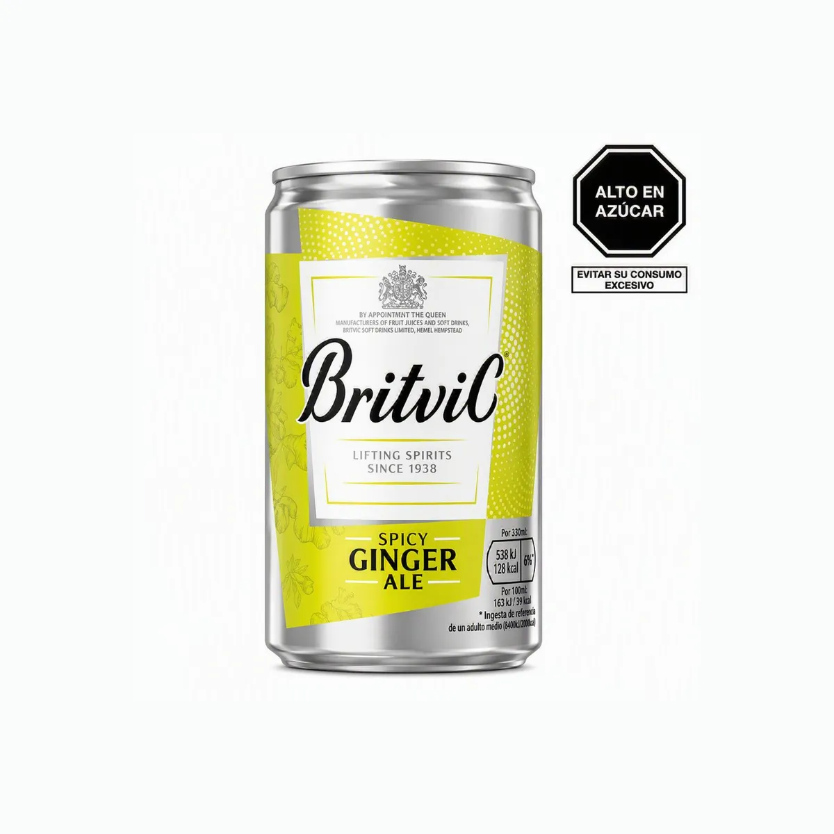 BRITVIC - Ginger Ale Britvic Lata 150 mL