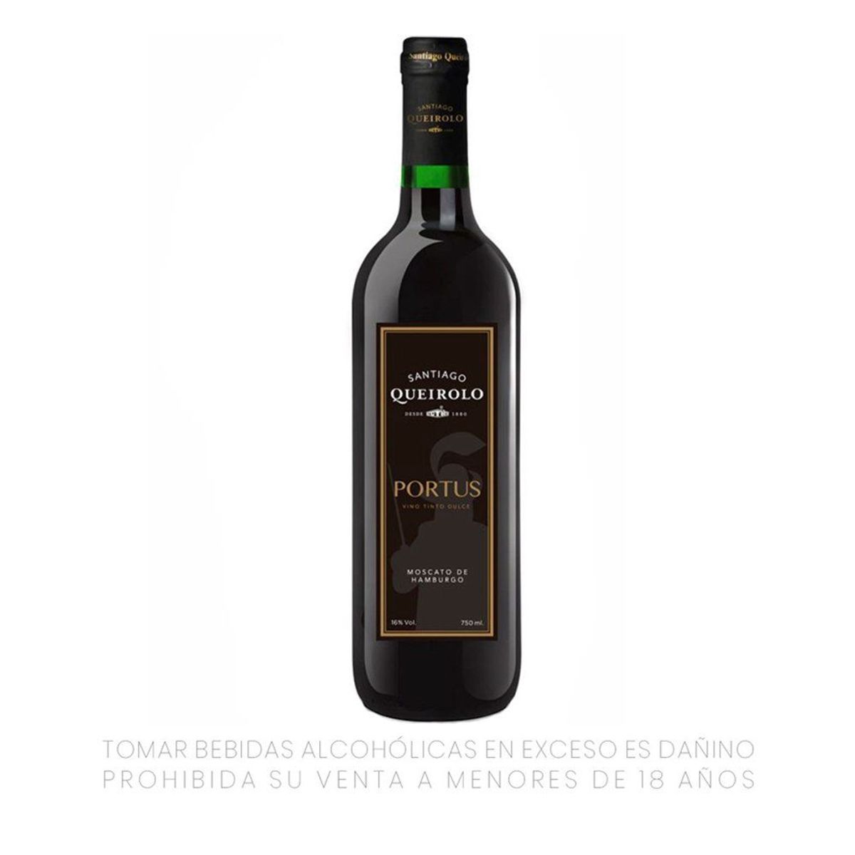 SANTIAGO QUEIROLO - Vino Santiago Queirolo Portus Botella 750 mL