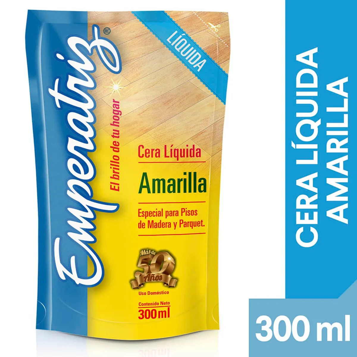 EMPERATRIZ - Cera Líquida Emperatriz Amarilla Envase 300 mL
