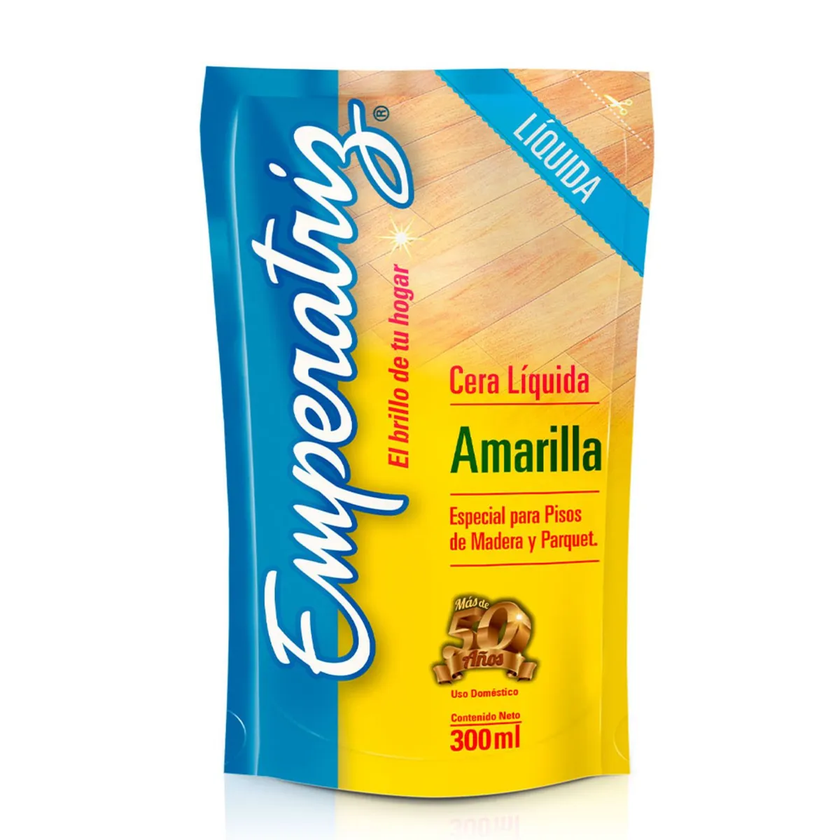 EMPERATRIZ - Cera Líquida Emperatriz Amarilla Envase 300 mL