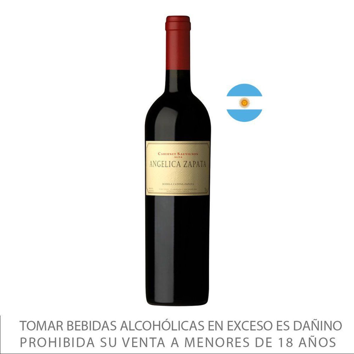 CATENA ZAPATA - Vino Tinto Catena Zapata Cabernet Sauvignon Botella 750 mL
