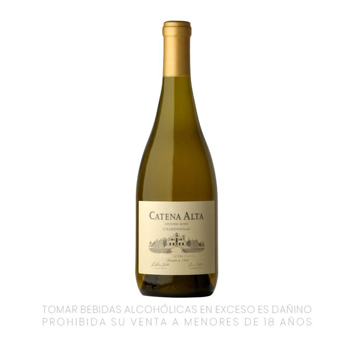 CATENA ZAPATA - Vino Blanco Catena Zapata Alta Botella 750 mL
