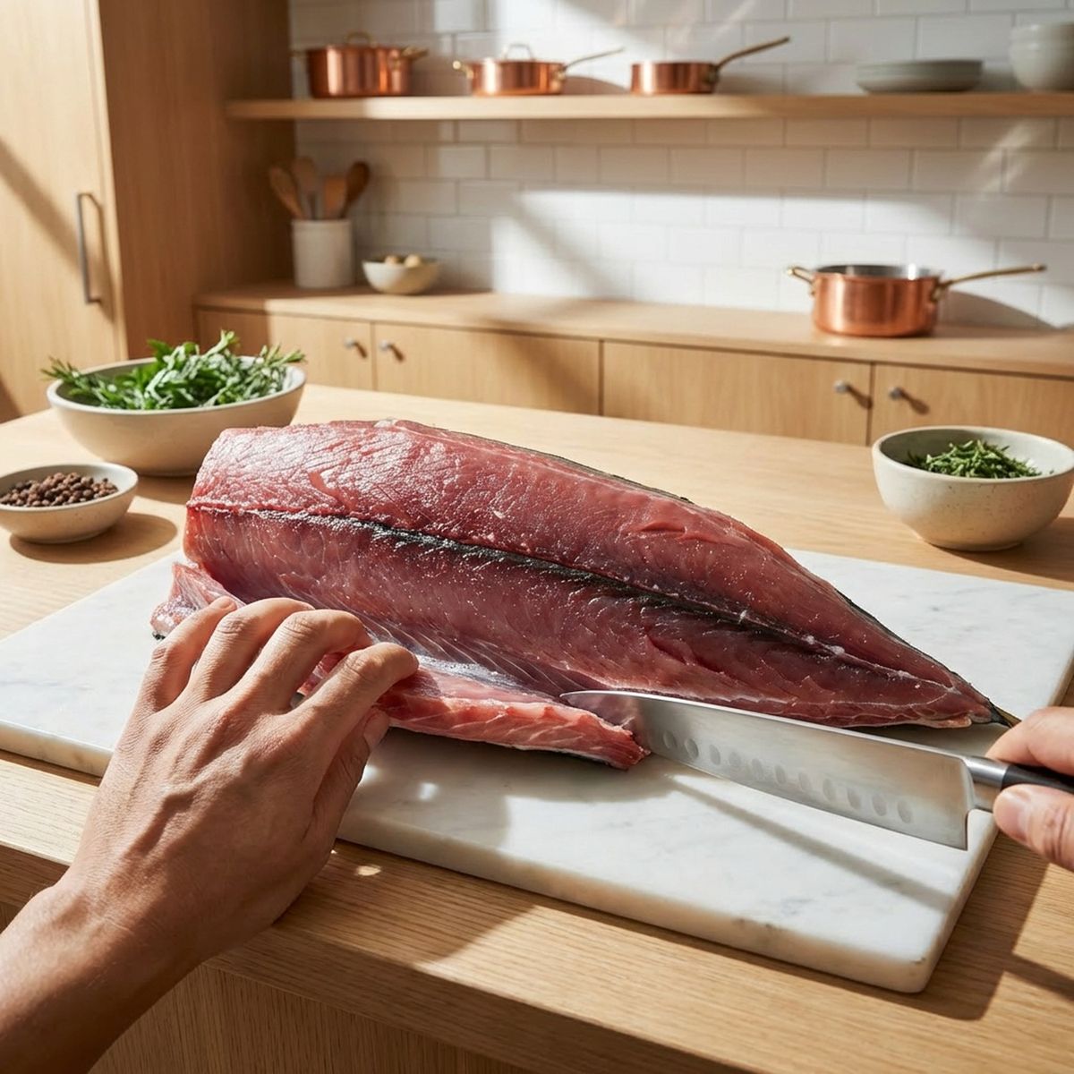 TOTTUS - Bonito Entero Congelado x Kg