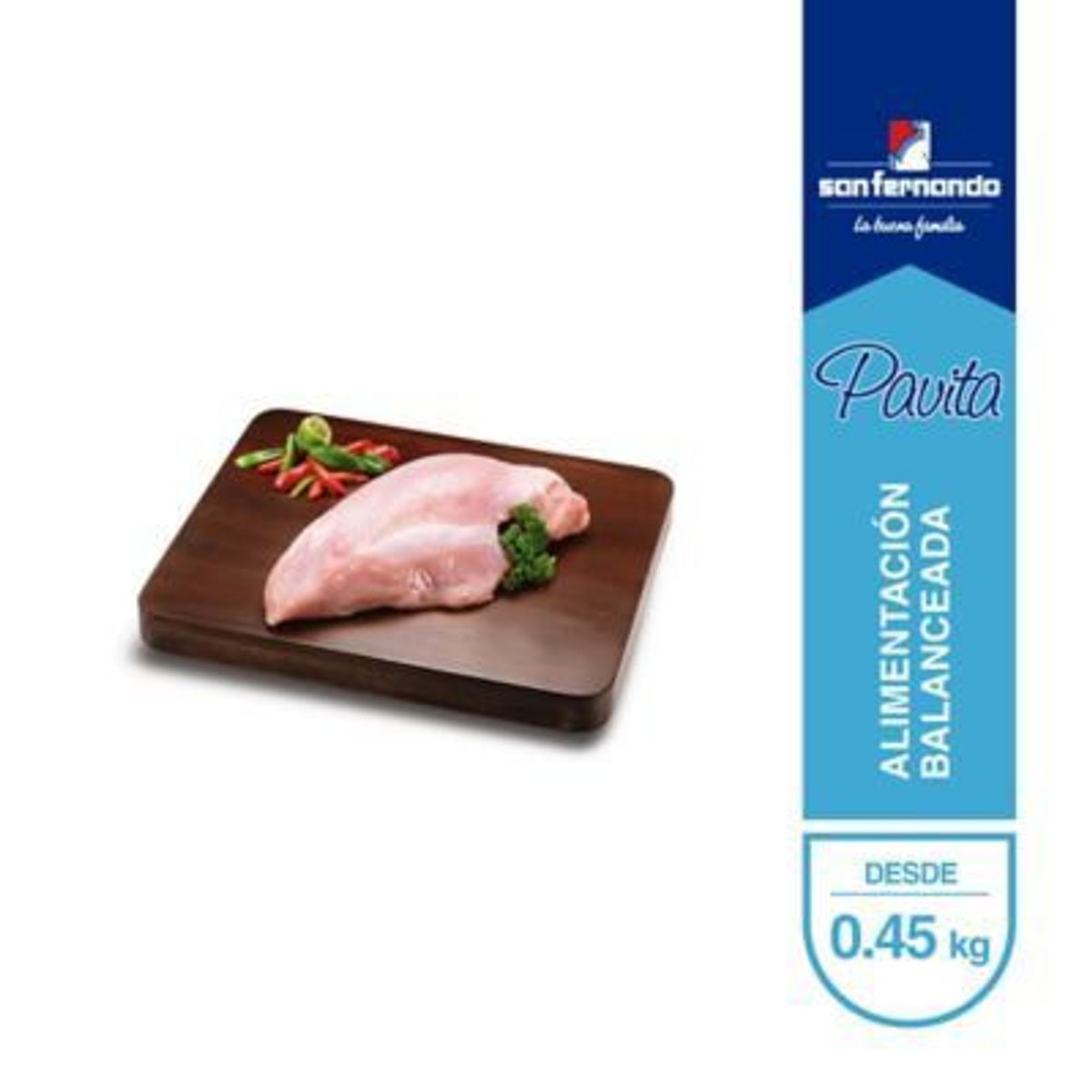 SAN FERNANDO - Filete De Pechuga De Pavita