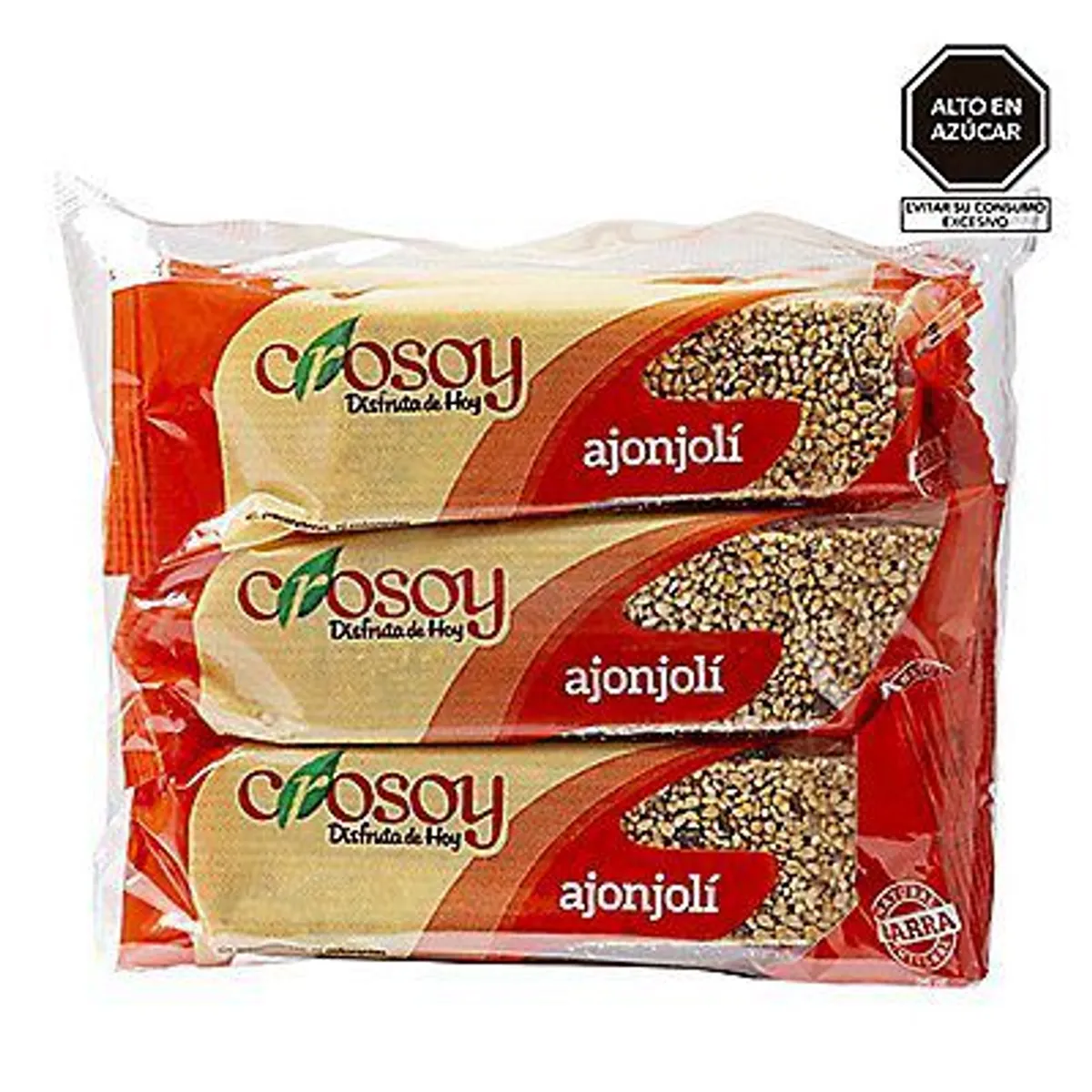 CROSOY - Sixpack Turrón de Ajonjolí Crosoy