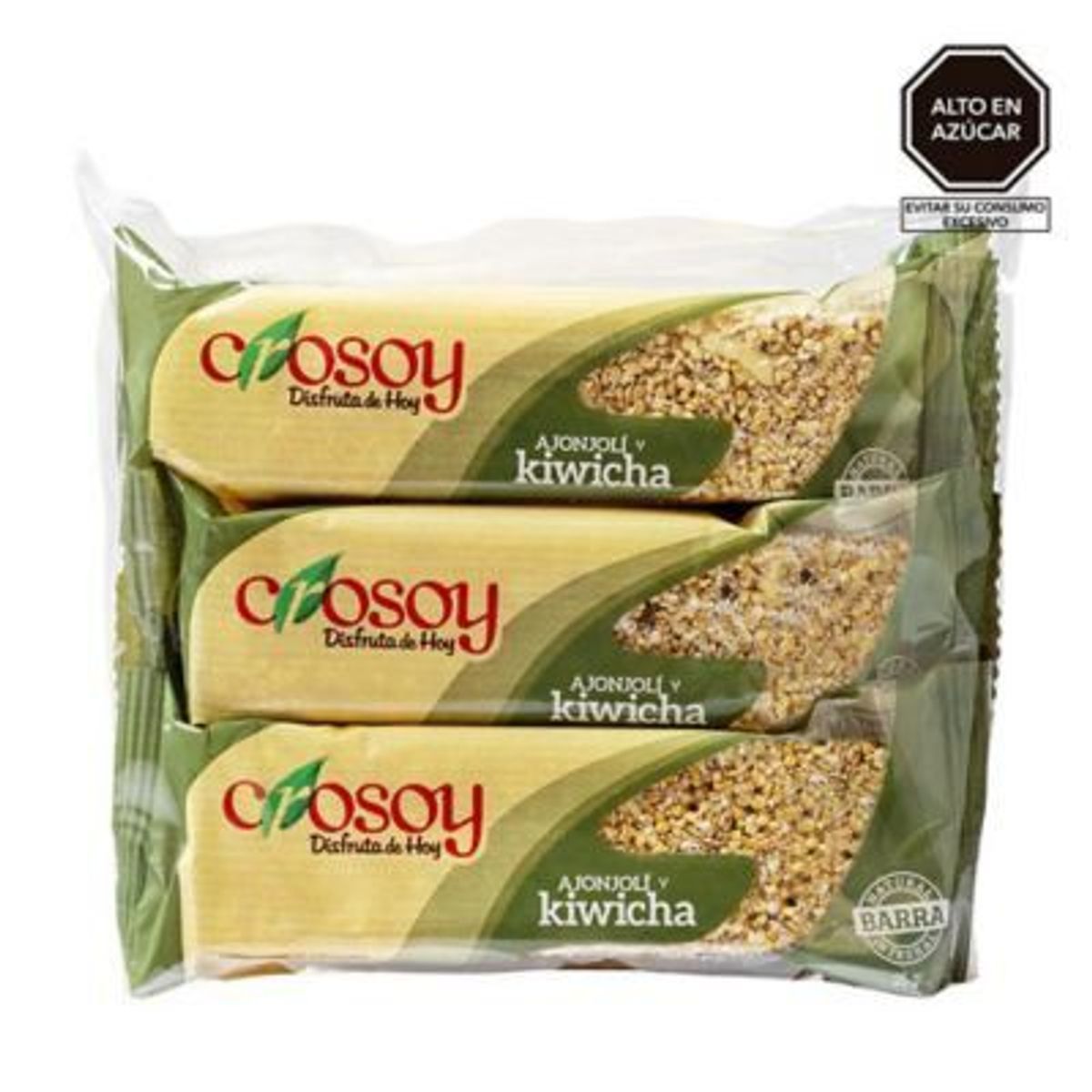 CROSOY - Sixpack Barra de Ajonjolí y Kiwicha Crosoy