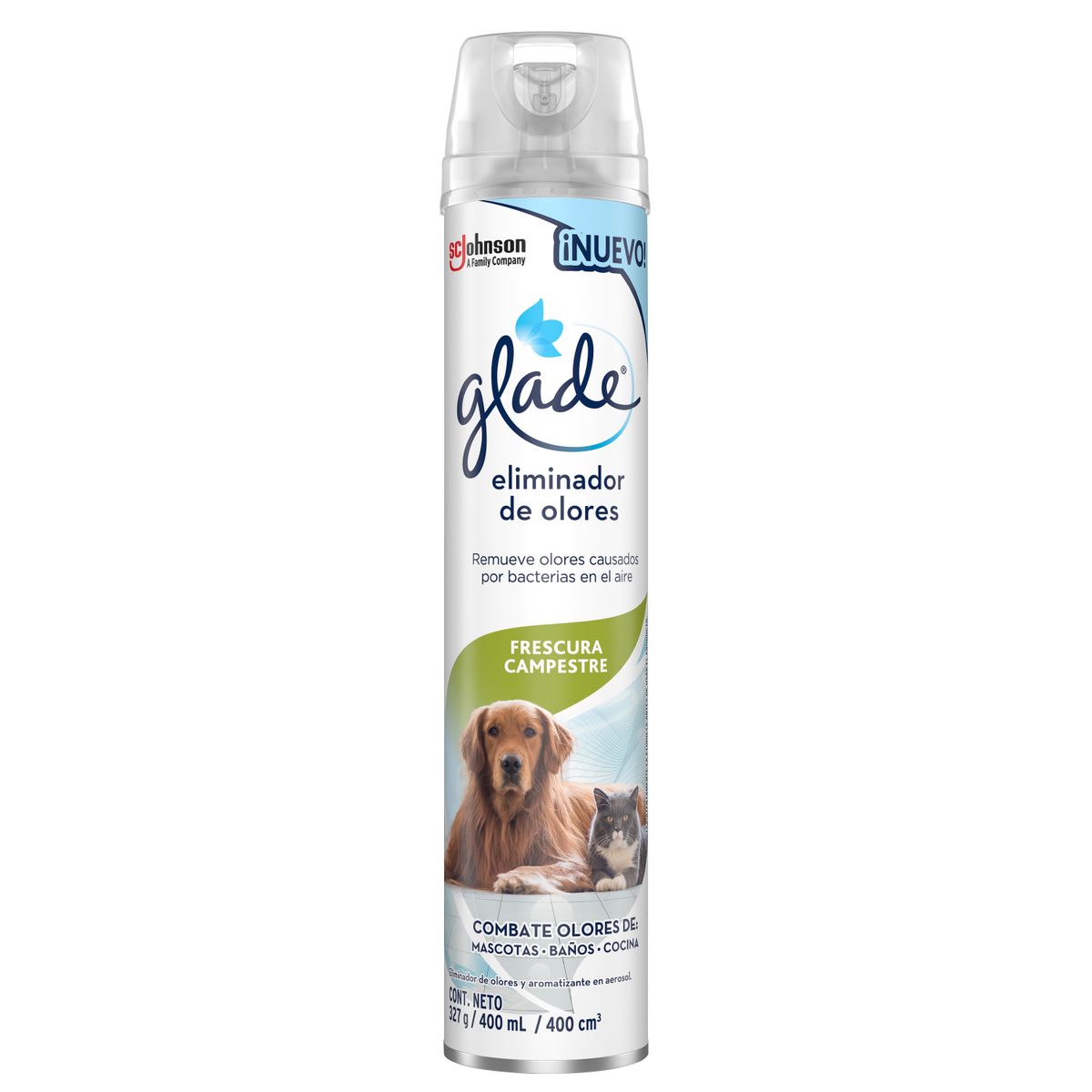 GLADE - Eliminador de Olores Glade Frescura Campestre Envase 400 mL