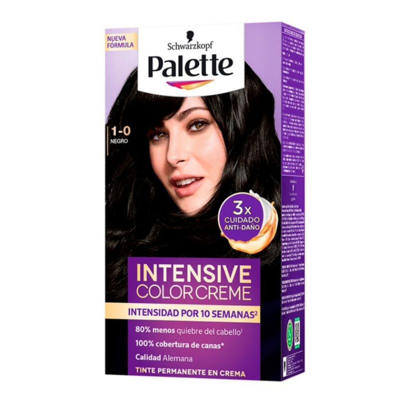 PALETTE COLOR CREAM - Tinte Palette Color Cream 1-0 Negro