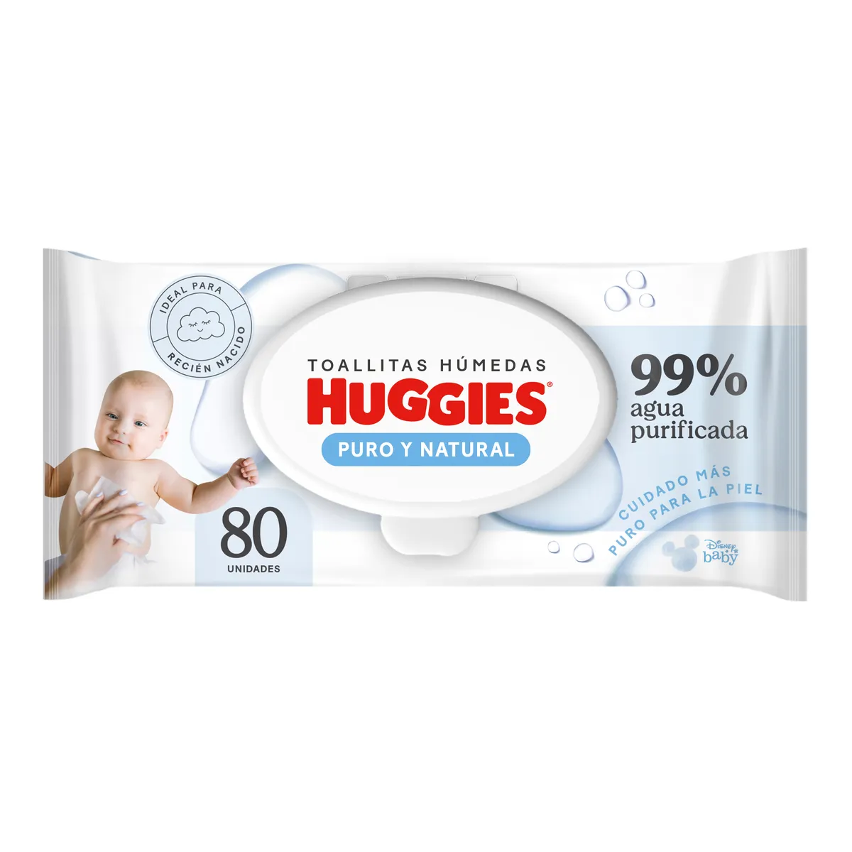 HUGGIES - Toallitas Húmedas Huggies Recién Nacido Empaque 80 Und