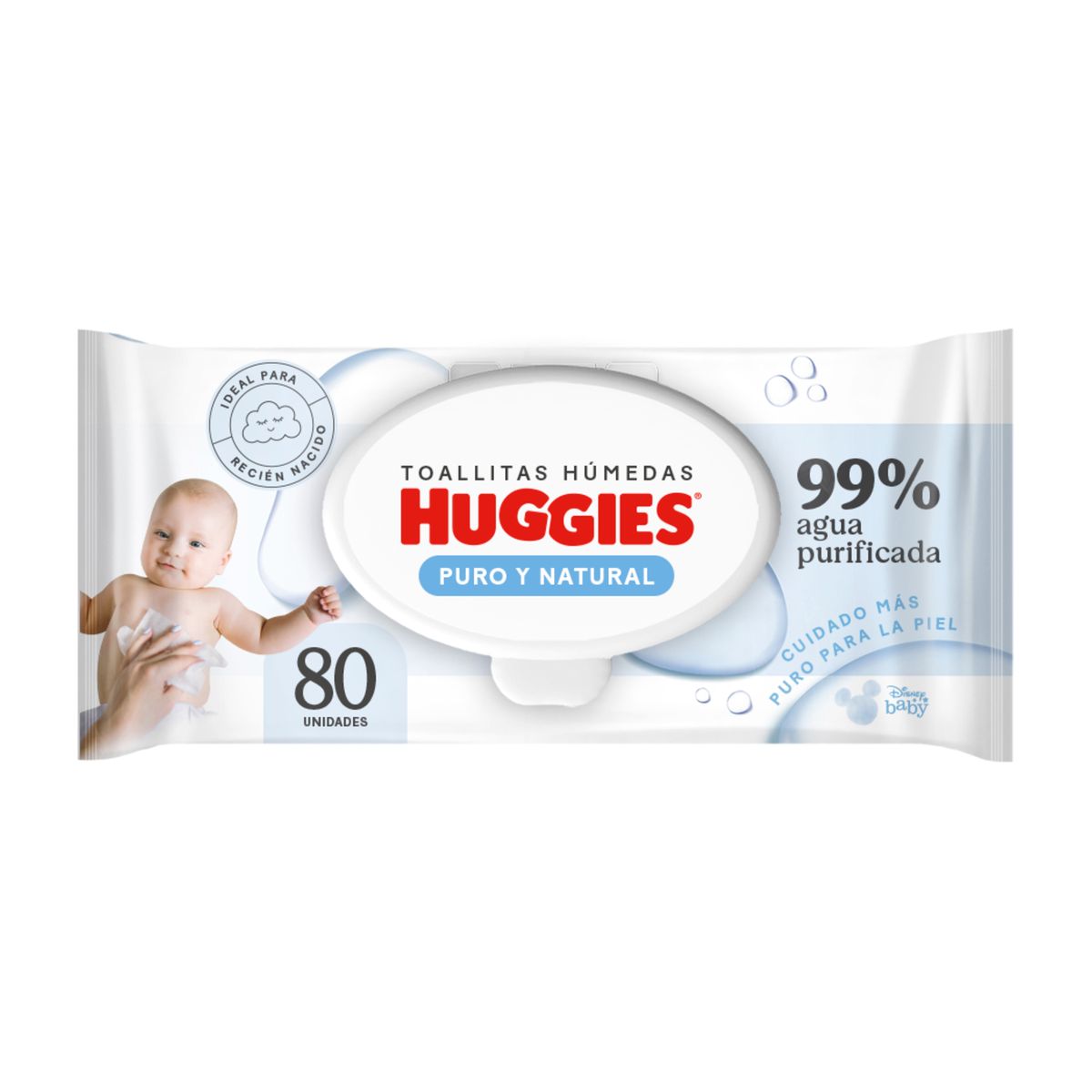 HUGGIES - Toallitas Húmedas Huggies Recién Nacido Empaque 80 Und