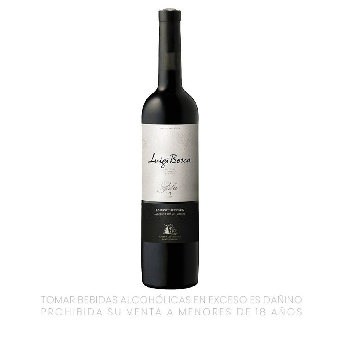 LUIGI BOSCA - Vino Tinto Luigi Bosca Gala 2 Botella 750 mL