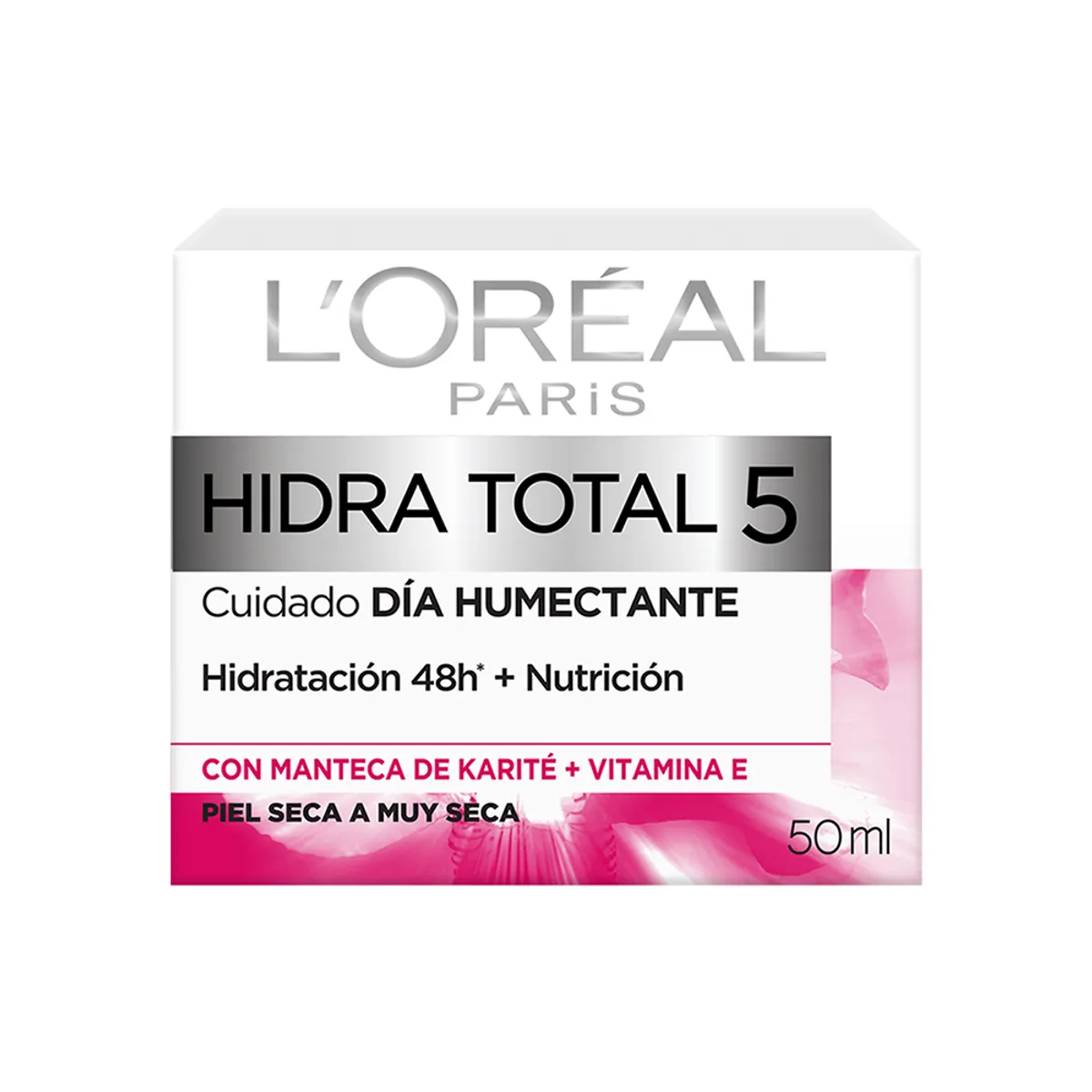 LOREAL PARIS - Crema de Día Loreal Hidra Total 5 Envase 50 mL