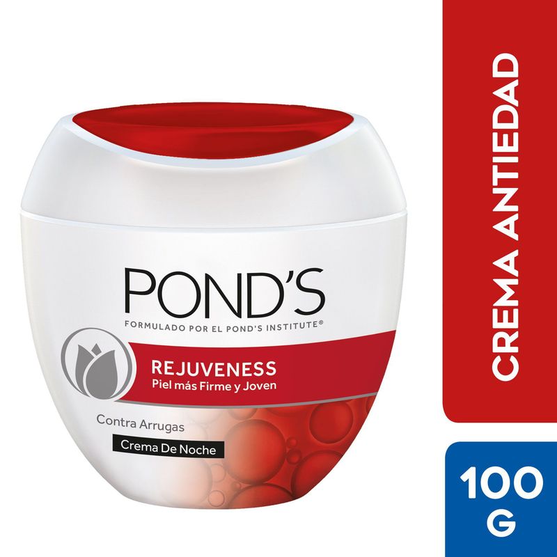 PONDS - Crema Facial Ponds Rejuveness Antiarrugas Noche Envase 100 g
