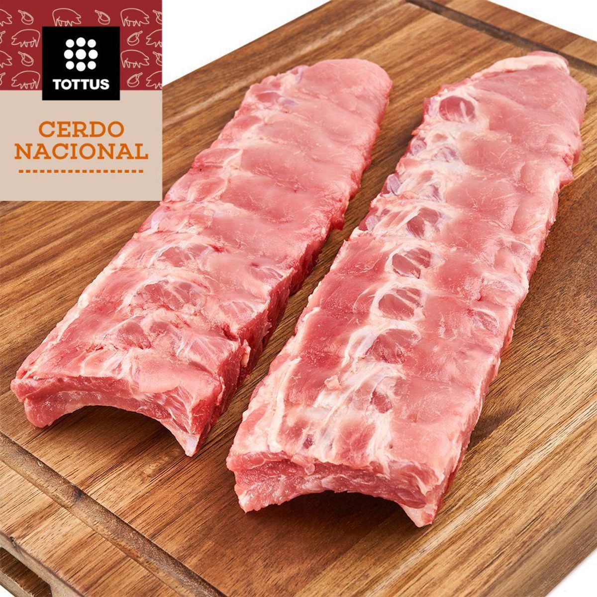 TOTTUS - Baby Back Ribs De Cerdo Tottus