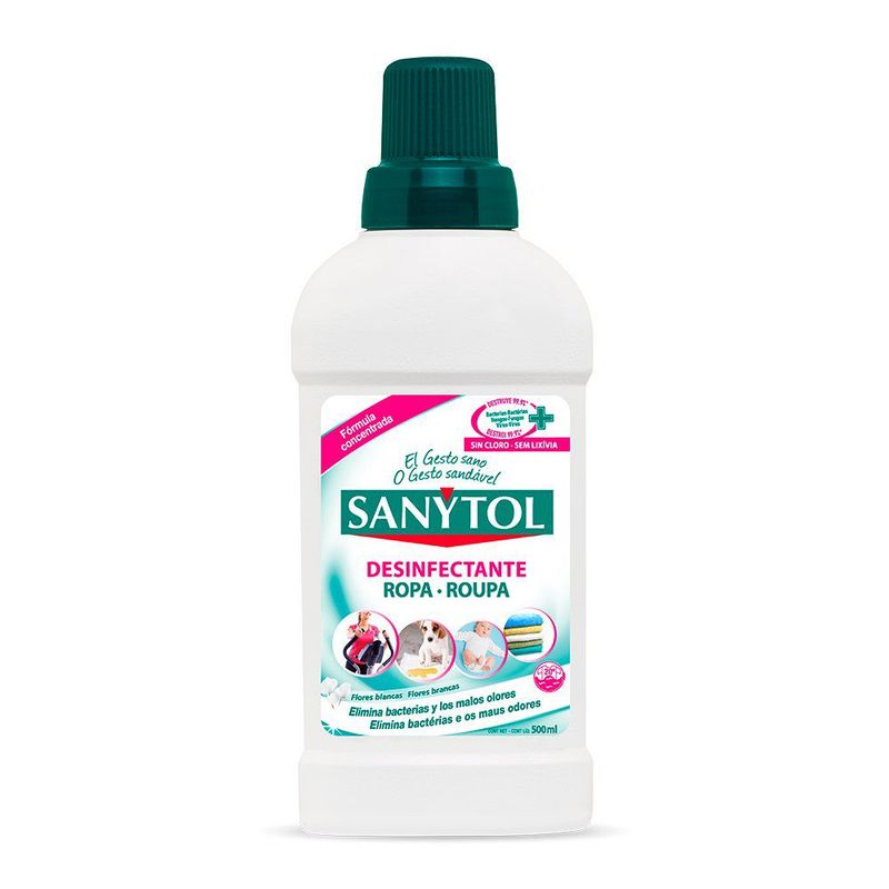 SANYTOL - Desinfectante Sanytol Ropa Envase 500 mL