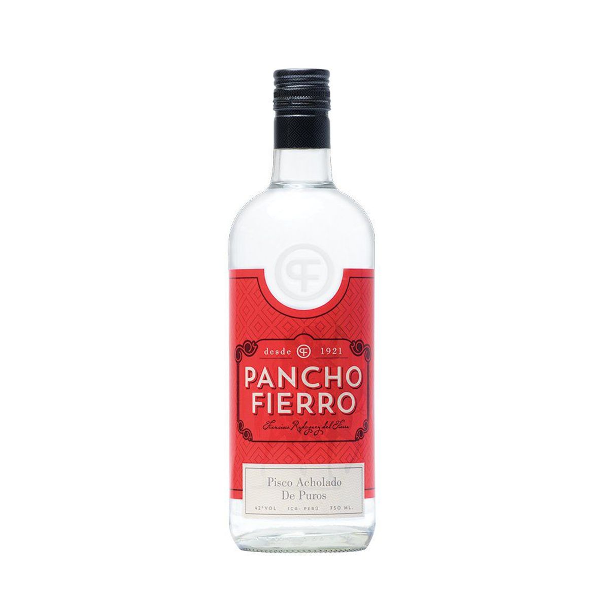 PANCHO FIERRO - Pisco Acholado Pancho Fierro Botella 750 mL