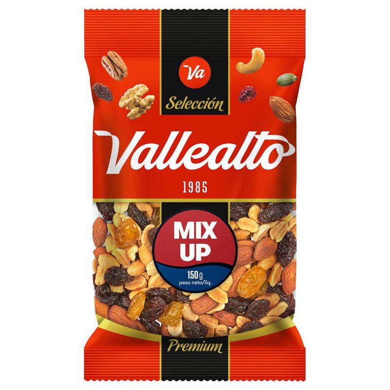 VALLEALTO - Frutos Secos Vallealto Mix Up Bolsa 150 g