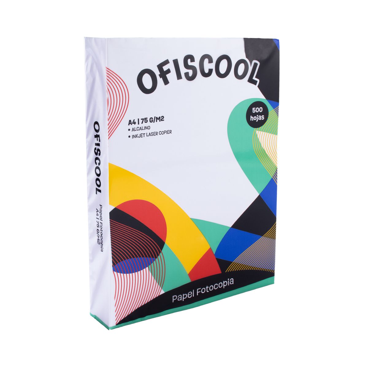OFISCOOL - Papel Fotocopia A4 75 g 500 Hojas