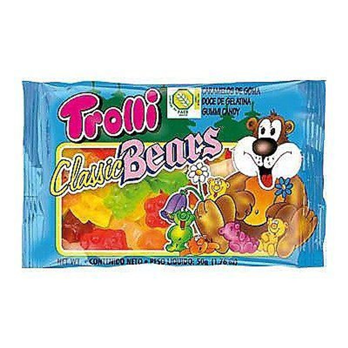TROLLI - Gomitas Trolli Classic Bears 50 g