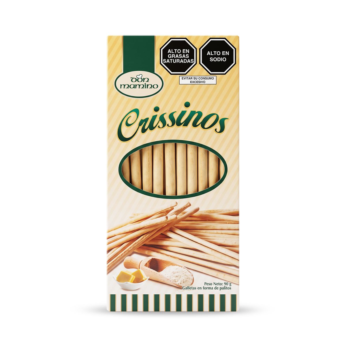 DON MAMINO - Crissinos Naturales Don Mamino Caja 90 g