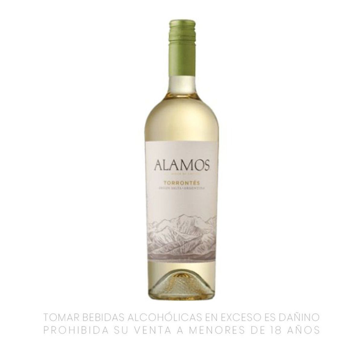 ALAMOS - Vino Blanco Torrontés Alamos 13.5° Botella 750 mL