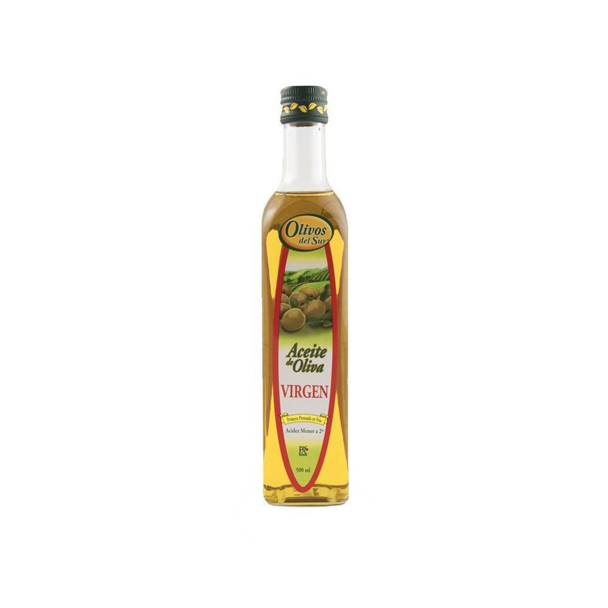 OLIVOS DEL SUR - Aceite de Oliva Virgen Olivos del Sur Botella 500 mL