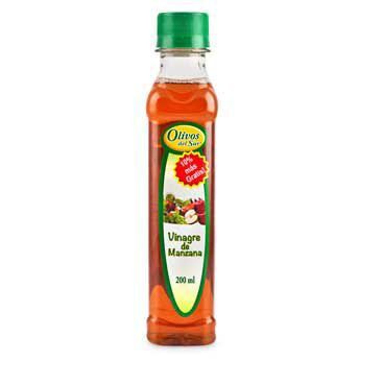 OLIVOS DEL SUR - Vinagre Olivos del Sur de Manzana Botella 200 mL