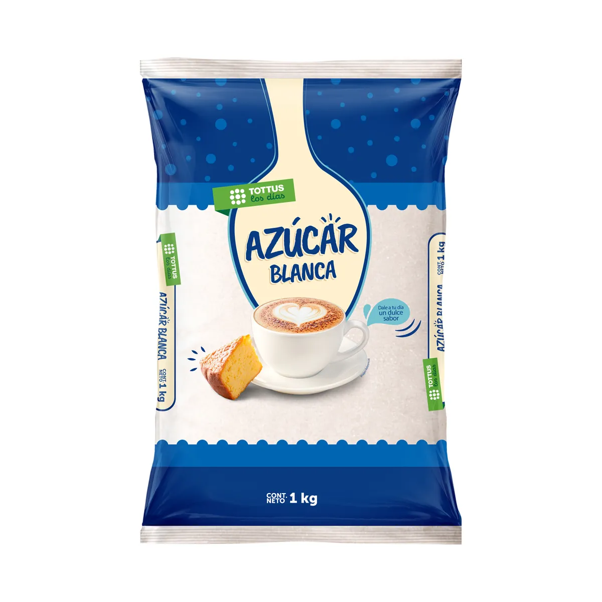 TOTTUS - Azúcar Blanca Tottus Bolsa 1 Kg