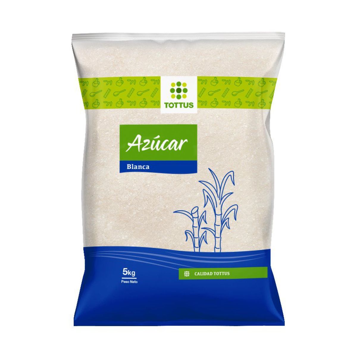 TOTTUS - Azúcar Blanca Tottus Bolsa 5 Kg