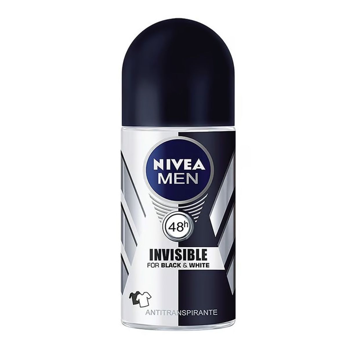 NIVEA - Desodorante Roll On Nivea Invisible B&W Hombre Envase 50 mL
